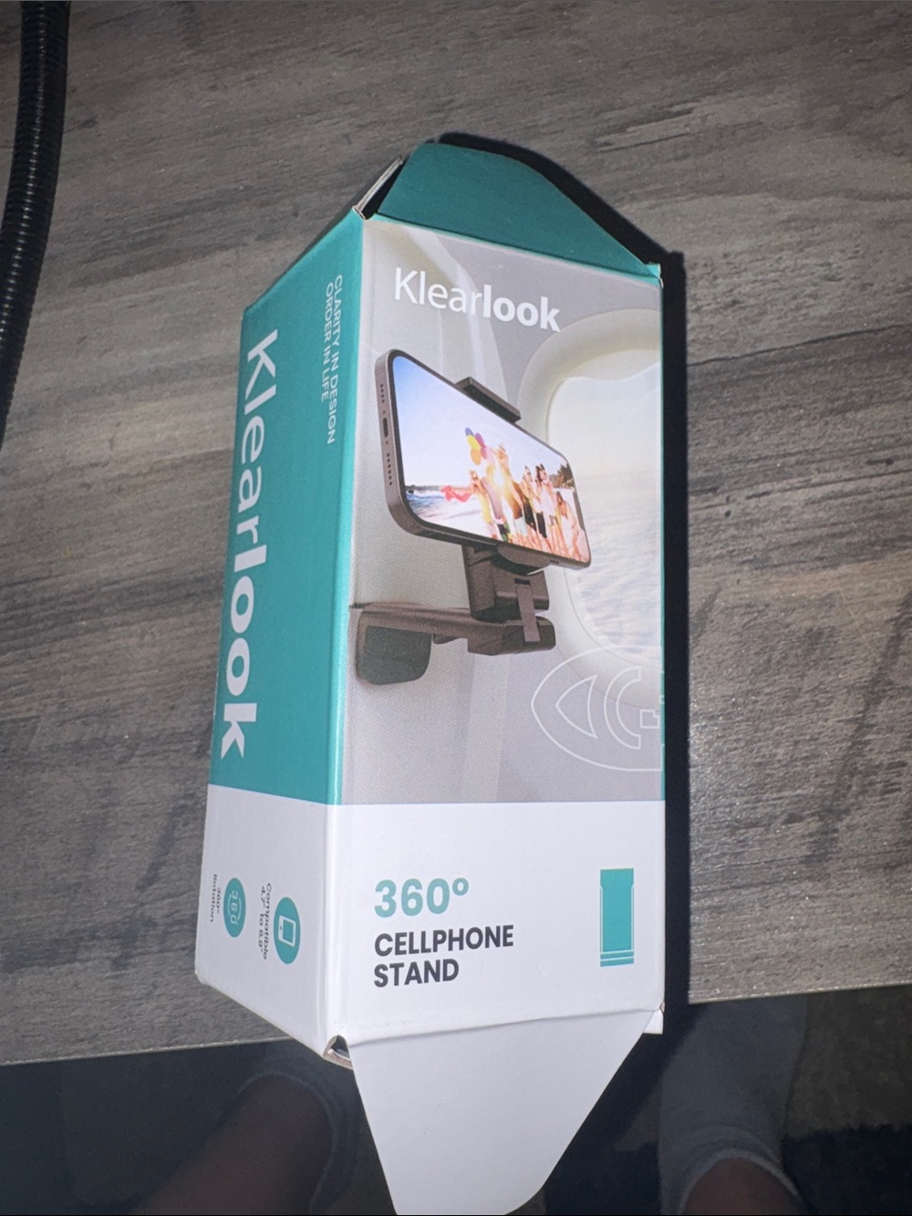 Teal 360° Cellphone Stand - Adjustable Mount